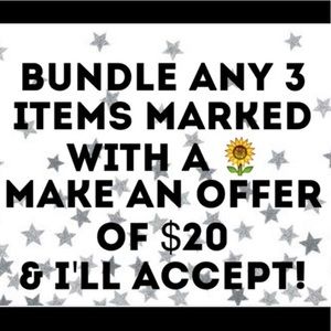 🌻3 for $20 Bundles🌻